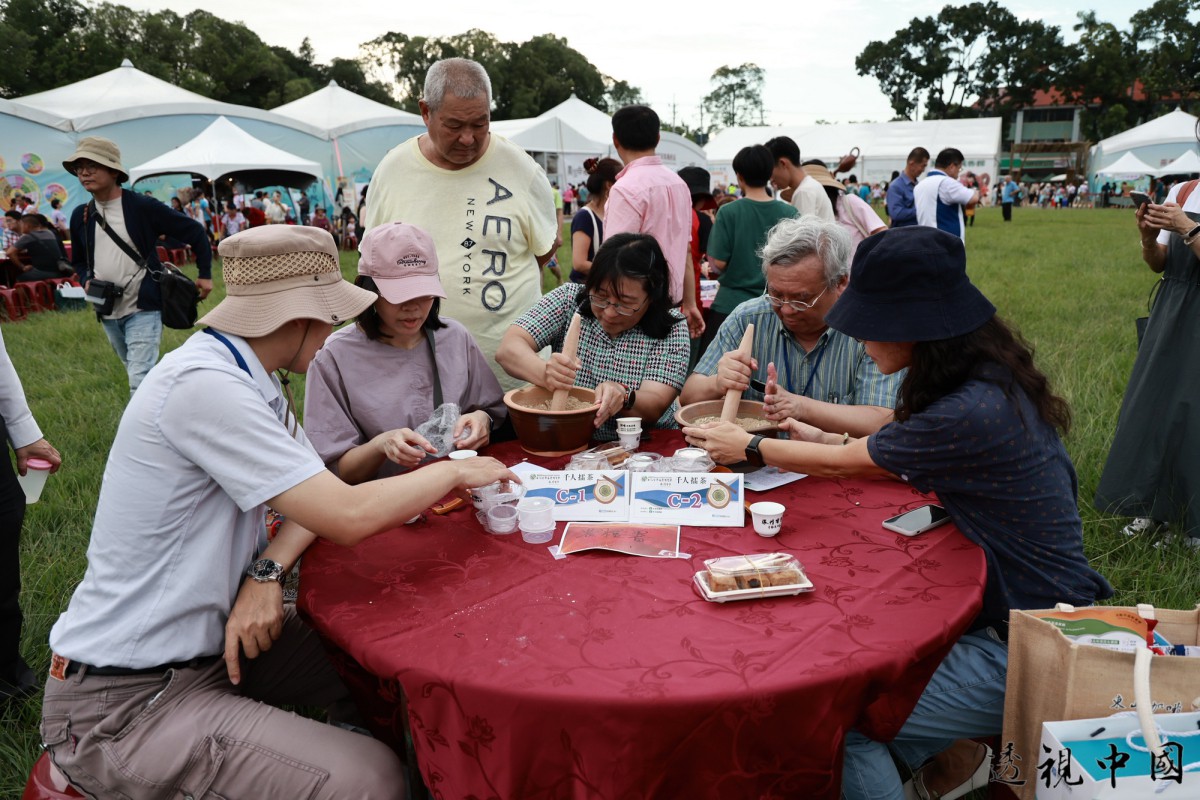 茶博會精彩活動 千人擂茶讓客家文化再現風華-透视中国